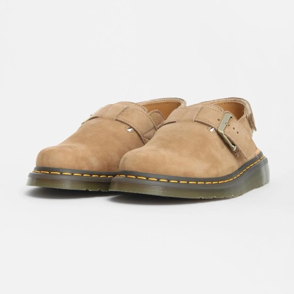 Dr. Martens Jorge II Brown Slingback Mule Shoes Men’s, Size 12, New - Picture 1 of 6